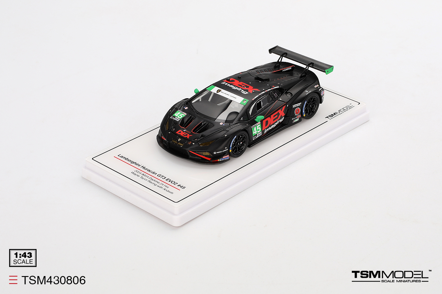 2024 Lamborghini Hyracan GT3 EVO2 IMSA Daytona, Doyle/Marcelli/Format